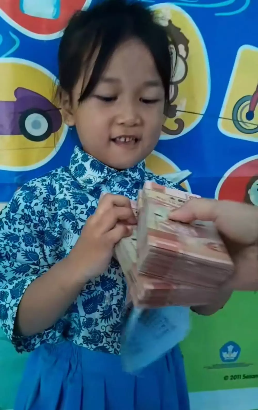 tabungan anak paud dua digit © TikTok