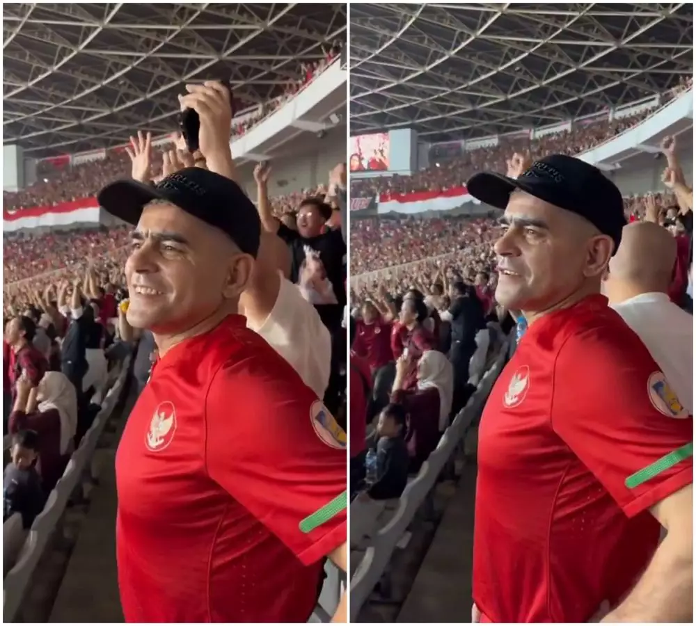 momen desta turun dari kursi vvip © 2024 X