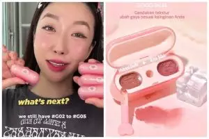 Unik kayak TWS, review Gogo Tales Double Spell produk lip cream 2 in 1 warnanya yang super pigmented