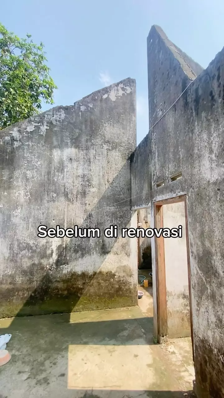 potret detail rumah adit usai renovasi © berbagai sumber