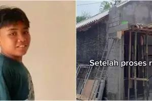Berkah viral rawat orang tua stroke kini huni rumah modern, 9 potret detail rumah Adit usai direnovasi