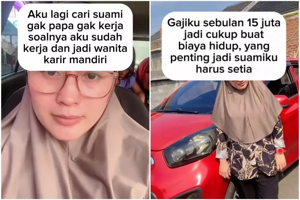 janda bergaji 15 juta cari jodoh © TikTok