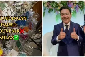 Ajak tamu undangan nostalgia masa kecil, momen pernikahan beri souvenir pakai lotre cabutan ini unik