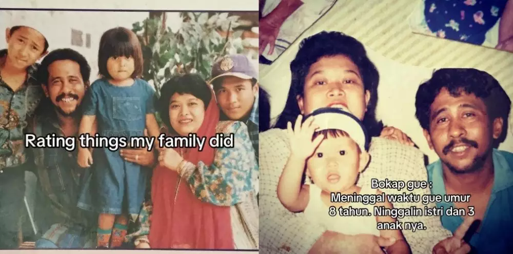 Curhat pilu putri mendiang Tino Karno © TikTok Curhat pilu putri mendiang Tino Karno © TikTok