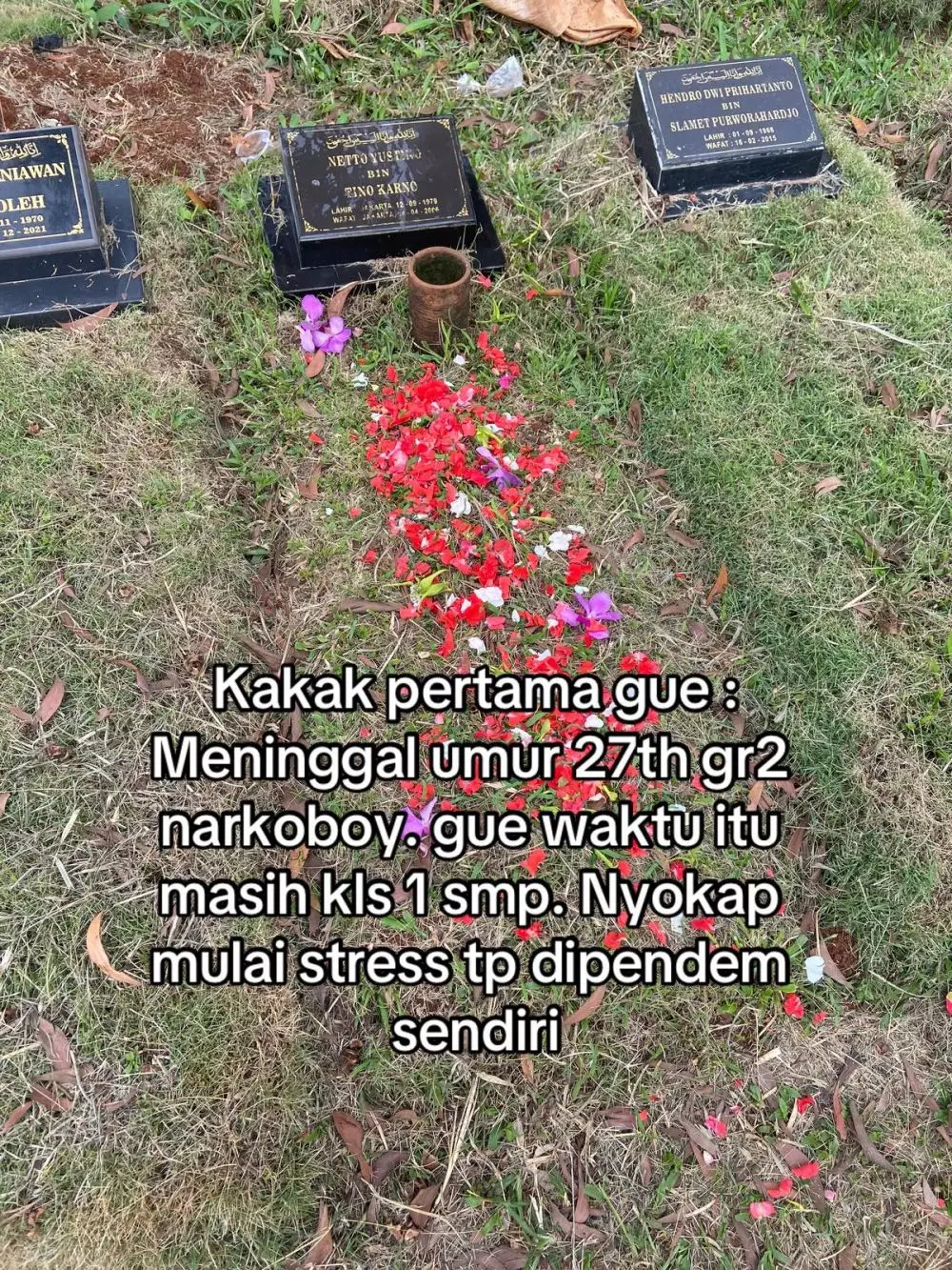 Curhat pilu putri mendiang Tino Karno © TikTok Curhat pilu putri mendiang Tino Karno © TikTok