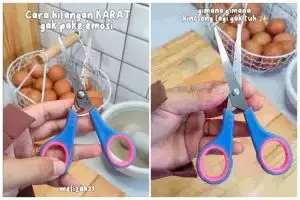 Tanpa diamplas, ini trik hilangkan karat pada gunting agar kinclong dan tajam pakai 2 bahan dapur