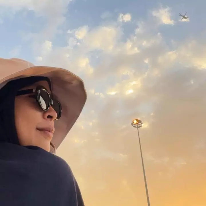 seleb jalani wukuf di Arafah © Instagram seleb jalani wukuf di Arafah © Instagram