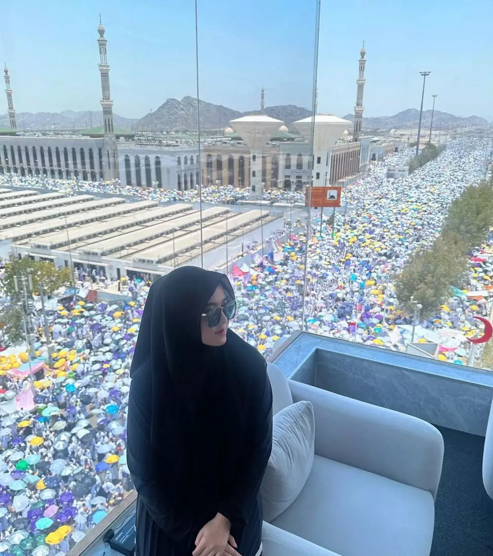 seleb jalani wukuf di Arafah © Instagram seleb jalani wukuf di Arafah © Instagram