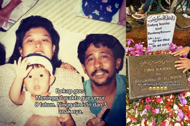 klarifikasi putri mendiang Tino Karno © TikTok klarifikasi putri mendiang Tino Karno © TikTok