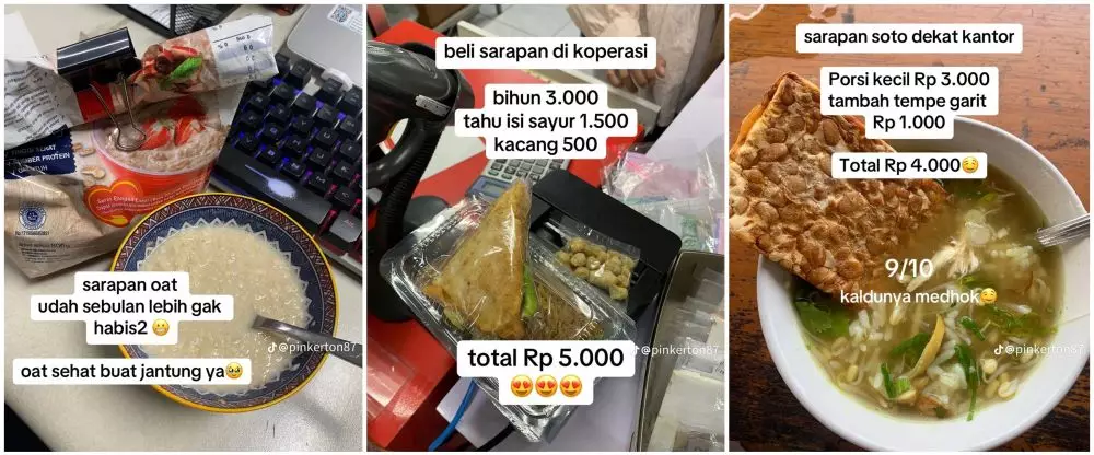 pria terapkan frugal living gowes © TikTok pria terapkan frugal living gowes © TikTok