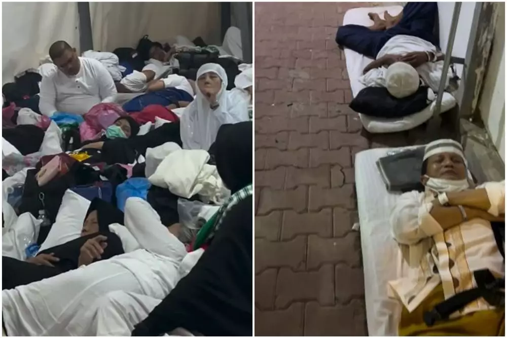 klarifikasi jemaah haji protes kondisi tenda di mina © instagram
