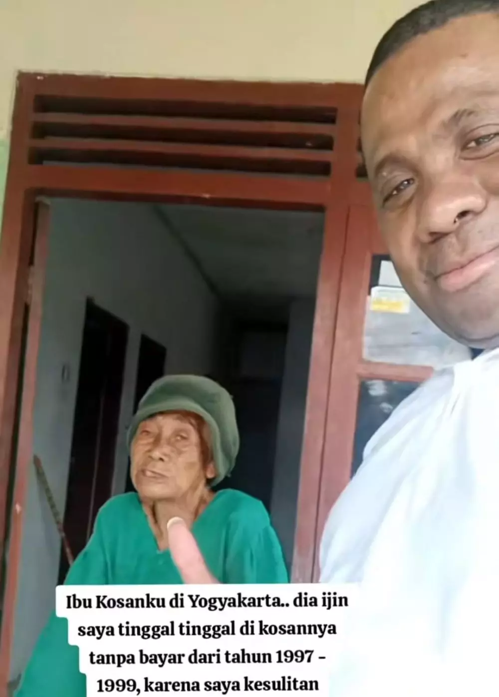 balas budi kepada ibu kos © TikTok balas budi kepada ibu kos © TikTok