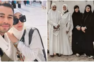 11 Momen kebersamaan Raffi Ahmad dan keluarga jalani ibadah haji, wajah Mama Amy disebut berbeda
