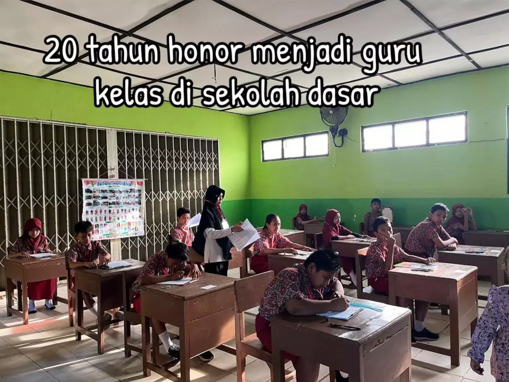 kisah perjuangan guru honorer TikTok kisah perjuangan guru honorer TikTok