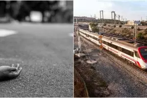 Jogging sambil pakai headset di perlintasan kereta api, pria ini tewas tertabrak KRL di Grogol