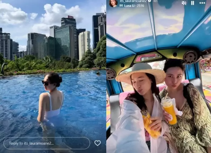 reaksi Laura Moane  © berbagai sumber reaksi Laura Moane  © berbagai sumber