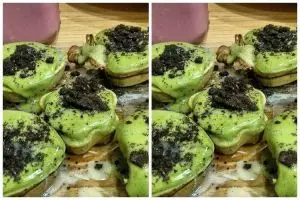 Resep kue cubit green tea, jajanan pasar yang empuk dan bikin nagih