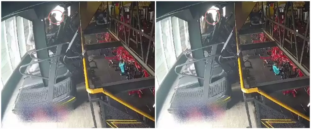 kronologi wanita pengguna treadmill terpental © berbagai sumber