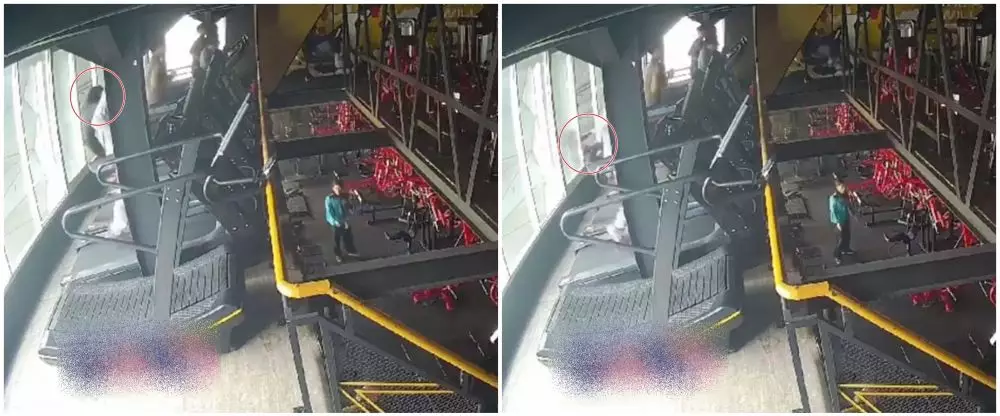 kronologi wanita pengguna treadmill terpental © berbagai sumber