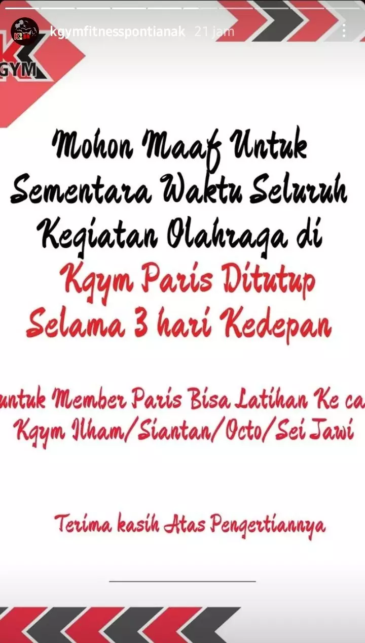 kronologi wanita pengguna treadmill terpental © berbagai sumber