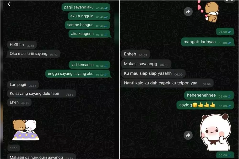 chat terakhir pria tewas tertabrak kereta © instagram chat terakhir pria tewas tertabrak kereta © instagram