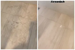 Tak perlu cairan kimia, ini trik bersihkan kerak membandel di lantai kamar mandi pakai 3 bahan dapur