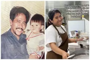 10 Kreasi kue tart buatan Nabila Yoestino putri mendiang Tino Karno, dekorasinya simpel tapi elegan