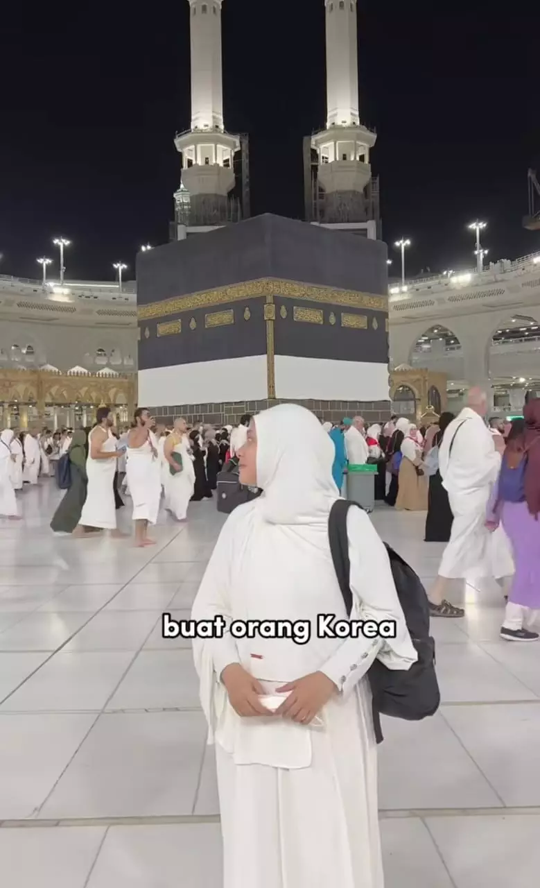 Bianca Kartika ungkap kekurangan jamaah korea selatan © TikTok