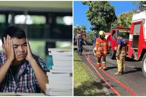 Momen siswa di Semarang kirim DM ke akun damkar minta tolong ambilkan rapor, alasannya jadi sorotan