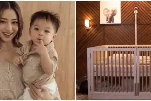 Luasnya bak kamar orang dewasa, ini 11 potret kamar tidur anak Nikita Willy dilengkapi playground mini