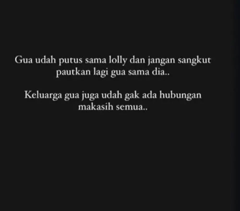 Vadel putus dengan Lolly berbagai sumber Vadel putus dengan Lolly berbagai sumber