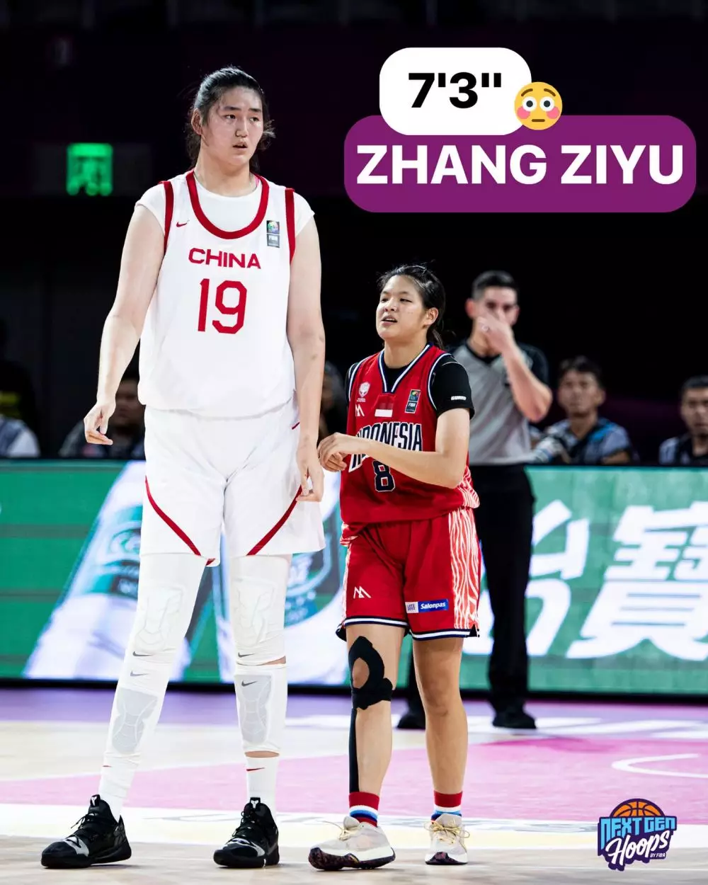 viral postur tubuh zyang ziyu pemain china © instagram