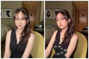 Jadi bridesmaid di resepsi pernikahan Beby Tsabina, ini 7 detail makeup Syifa Hadju yang makin memeson