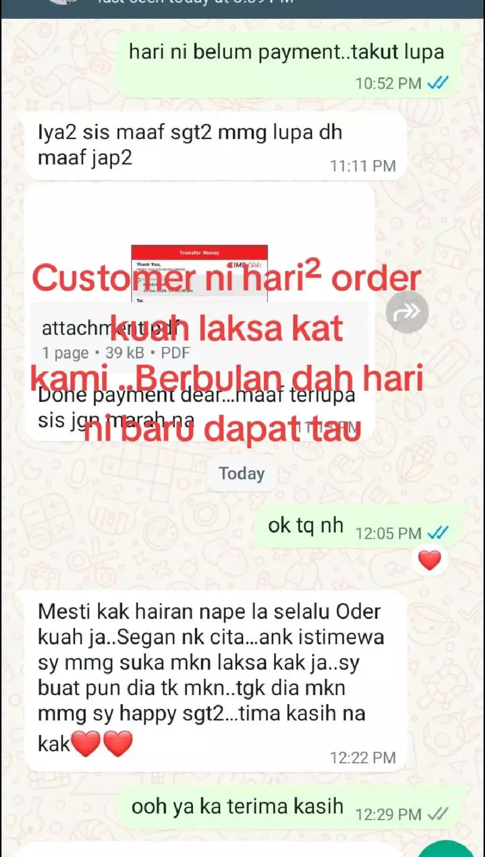 Kisah penjual laksa dapat pembeli misterius TikTok Kisah penjual laksa dapat pembeli misterius TikTok