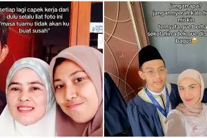 Berjuang dari nol biayai hidup orang tua dan dua adik di sekolah mahal, kisah wanita ini bikin salut