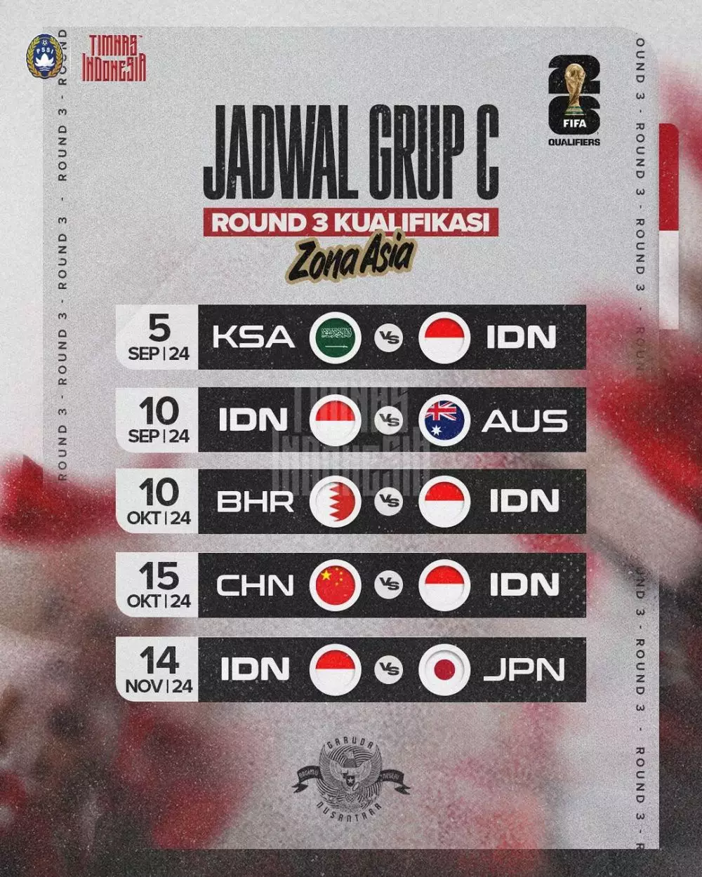 jadwal tanding Indonesia kualifikasi piala dunia zona asia 2024 berbagai sumber jadwal tanding Indonesia kualifikasi piala dunia zona asia 2024 berbagai sumber
