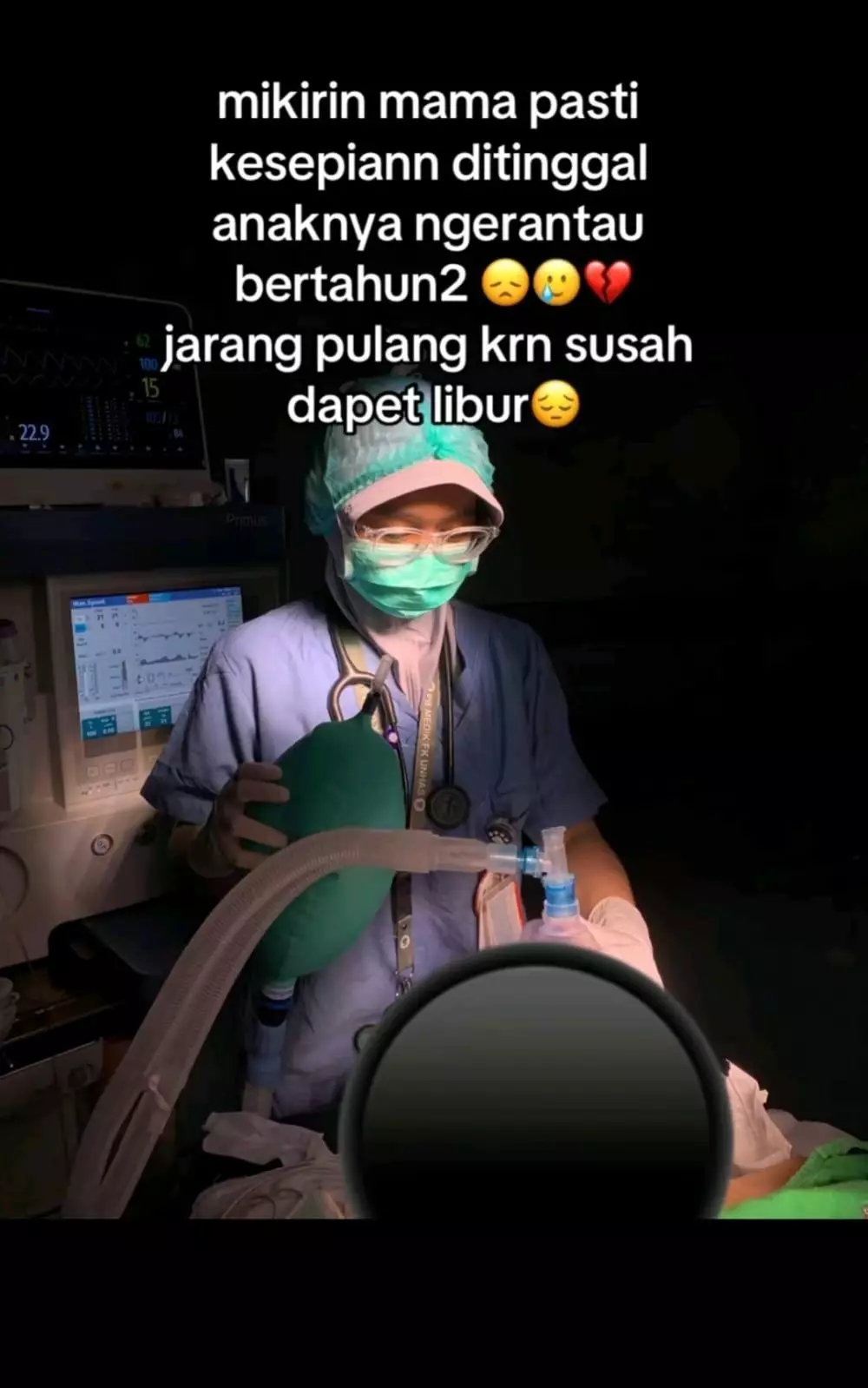 khawatir ibu kesepian © TikTok