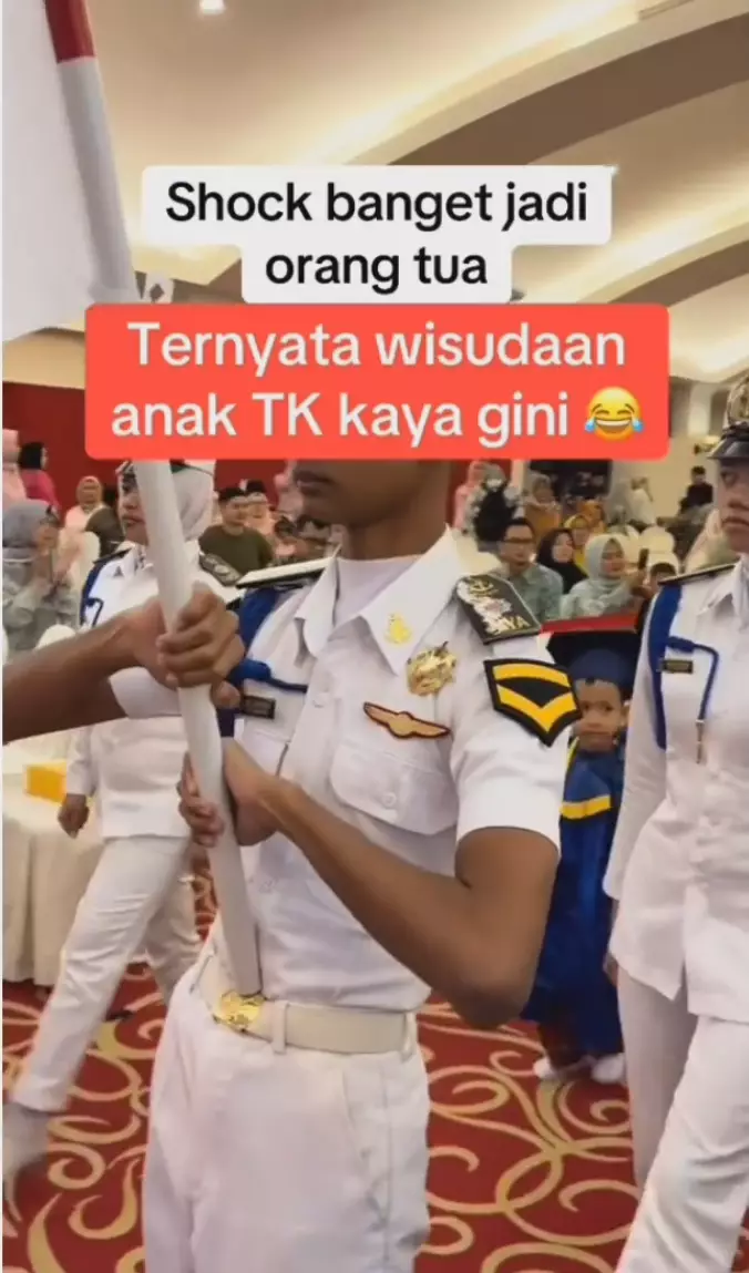 wisuda tk mewah © TikTok