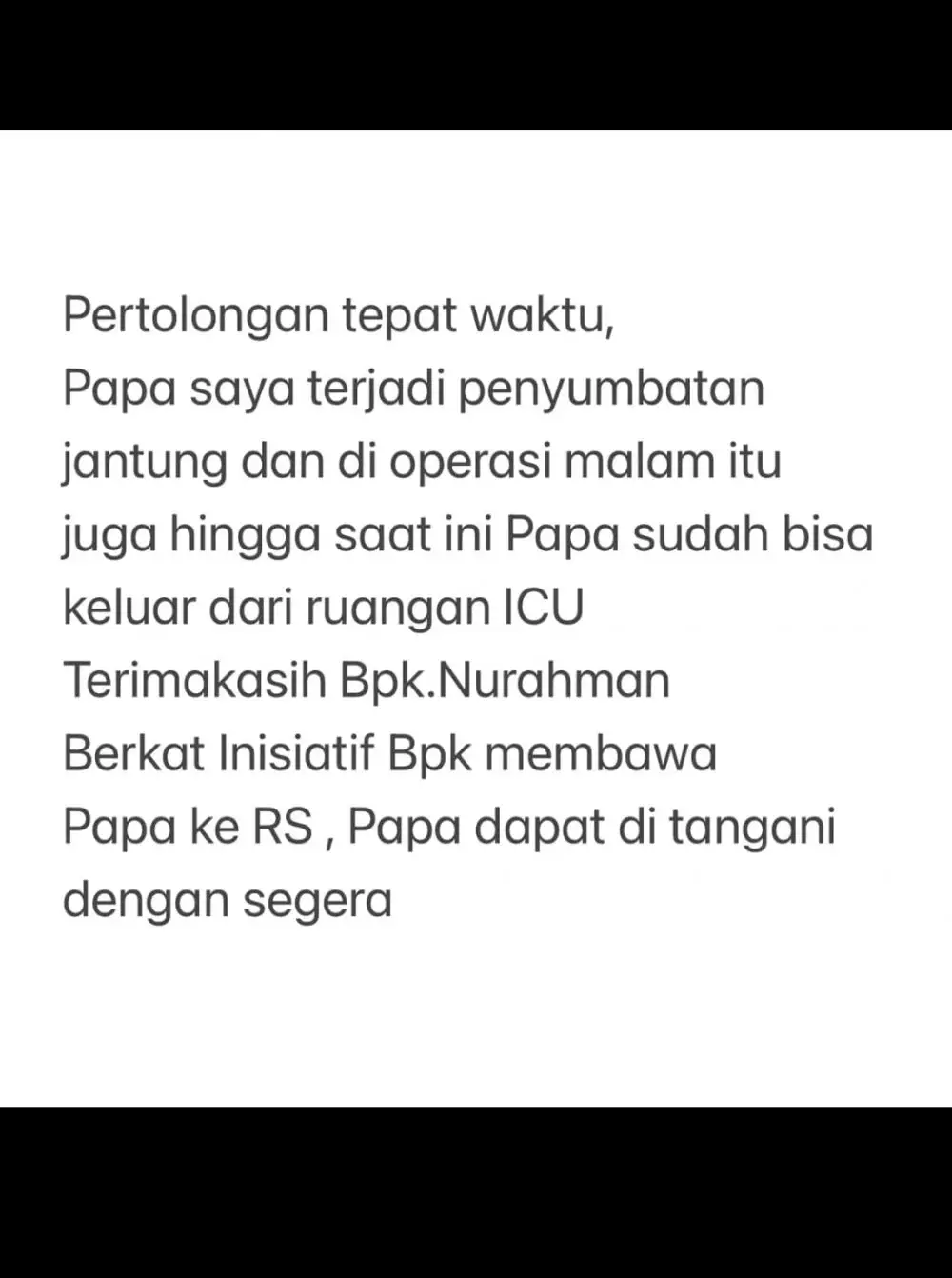 ojek online selamatkan nyawa ayah © TikTok