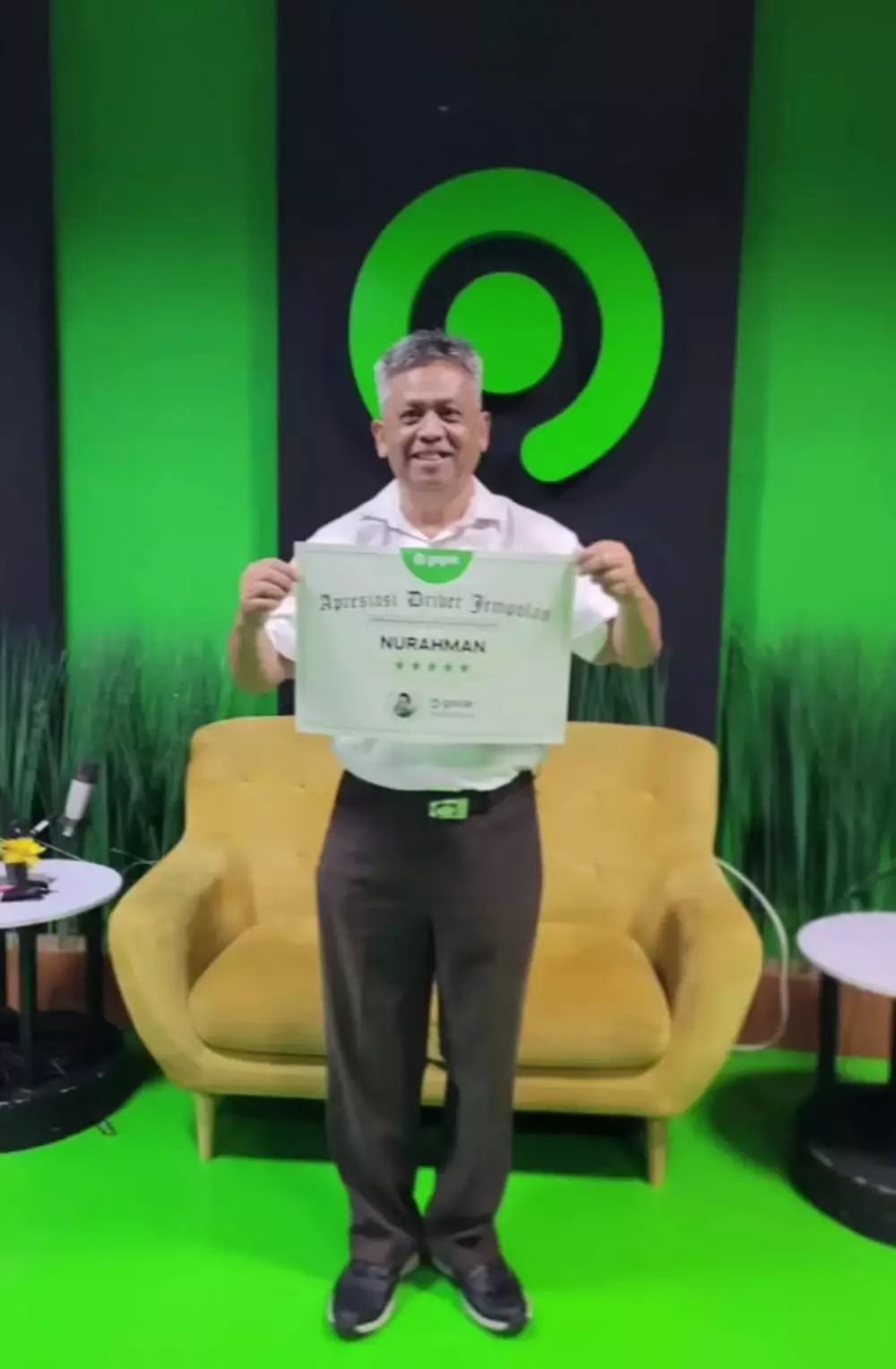 ojek online selamatkan nyawa ayah © TikTok