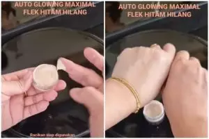 Bikin wajah glowing bebas noda cuma pakai kombinasi day cream dan bedak Viva, ini cara pakainya