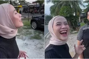 Tak sengaja bertemu, momen bos skincare Nadya Shavira borong jualan teman SD ini aksinya bikin salut