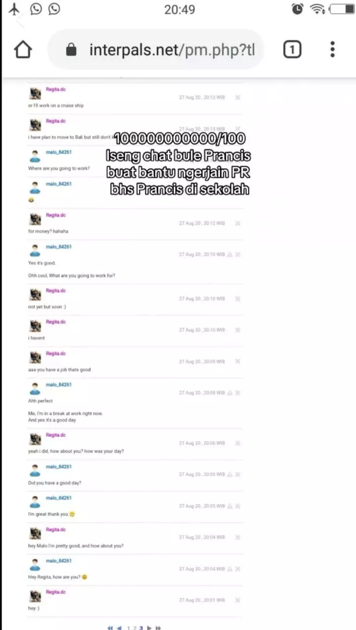  Hoki seumur hidup terpakai Instagram/@regita.dc