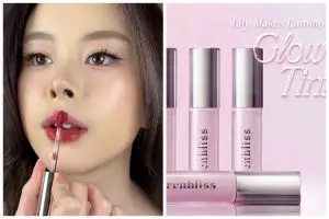 Review Lily Makes Luminous Glow Tint di bawah Rp 70 ribu, stain-nya kuat tanpa bikin bibir kering