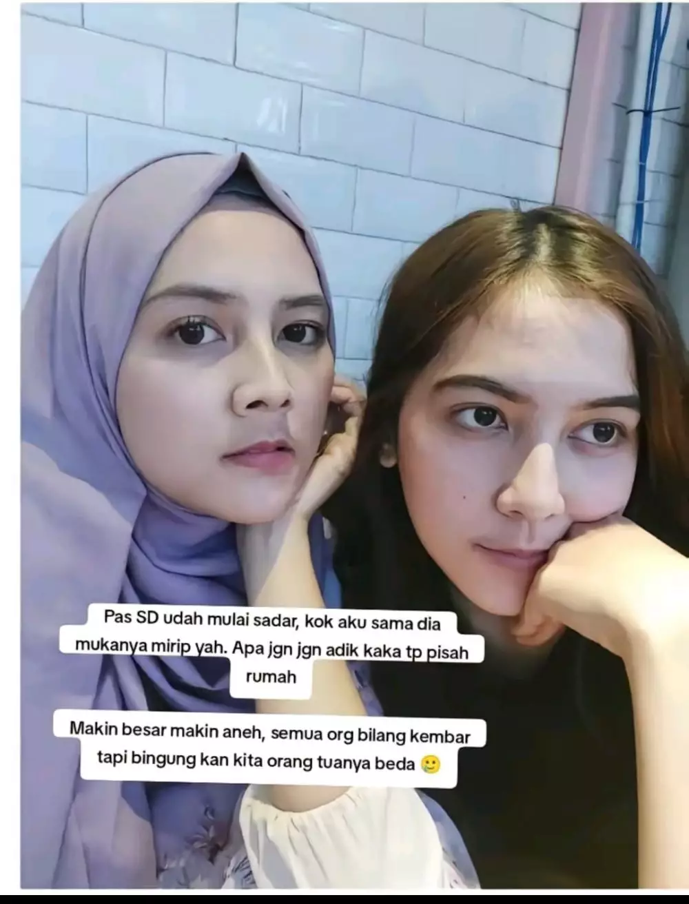 dikira sepupu ternyata saudara kembar © TikTok