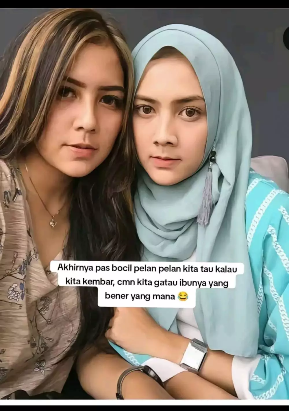 dikira sepupu ternyata saudara kembar © TikTok