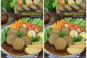 Cara membuat selat gelatin Solo, gurih dan mengenyangkan