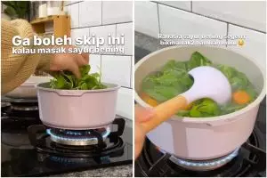 Tak perlu micin, ini trik memasak sayur bening agar hasilnya segar dan gurih andalkan 2 bumbu rempah