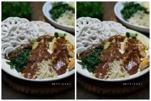 Cara membuat rujak cingur khas Surabaya, nikmat dan bumbunya nendang