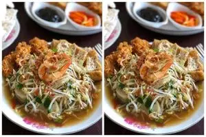 Resep lontong balap, masakan khas Surabaya yang enak sekaligus mengenyangkan